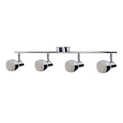 LED Deckenleuchte chrom 58x13x8cm 1520lm 3000K 20W 4-flammig Näve 1165242