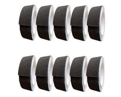 Klebeband Antirutschband Gripband 50mmx5m Selbstklebend Anti Rutschband 10 Stück