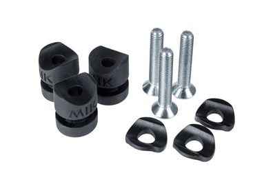 BASIL Befestigungsbolzen "MIK Side Bolzen-Set" 3 B schwarz, Set