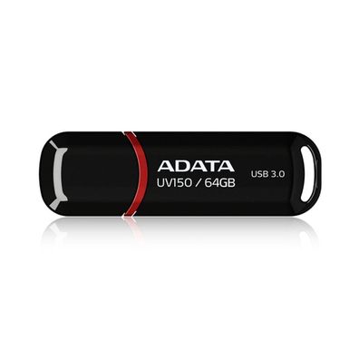 DashDrive UV150 64 GB (schwarz/rot, USB-A 3.2 Gen 1)