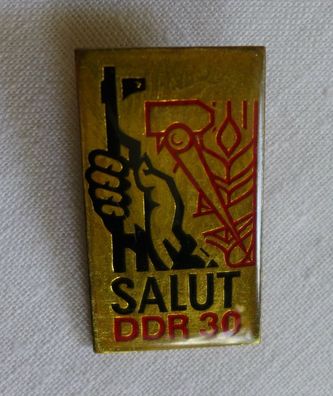 Abzeichen NVA Salut DDR 30 Manöver Soldaten Waffenbrüder