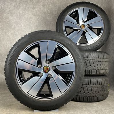 Winterräder Porsche Taycan 19" Original S AERO Felgen 9J1073600B DOT23 TOP