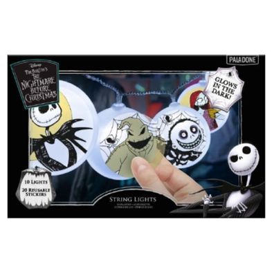 Nightmare Before Christmas Lichterkette mit Stickern
