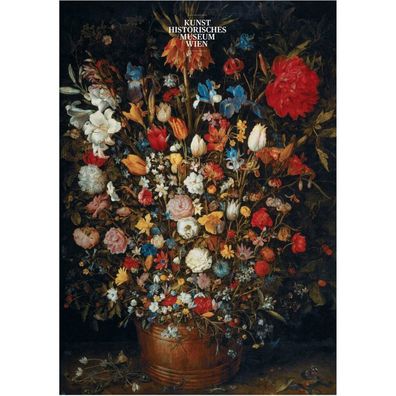 Piatnik Puzzle Blumen in einer Holzvase 1000 Teile