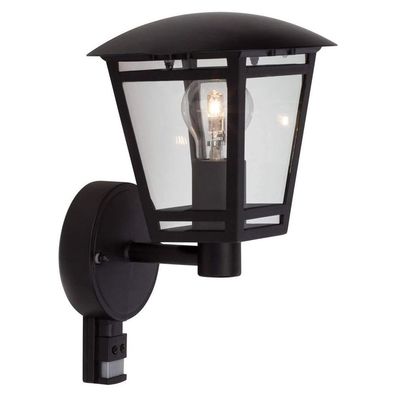 Brilliant Wandleuchte "RILEY" Bwm IP44 Metall schwarz 30x20,5x21cm 42397/06
