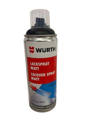 Lackspray matt - Nitroalkydal?Qualität RAL 9005 (schwarz matt)