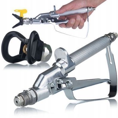 Rosfix Set Farbspritzpistole UltraSpray 517 – 250 bar | 1/4", 60 Mesh Filter