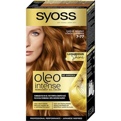 Syoss Oleo Intense Permanent Oil Color (7-77 Copper Blonde)