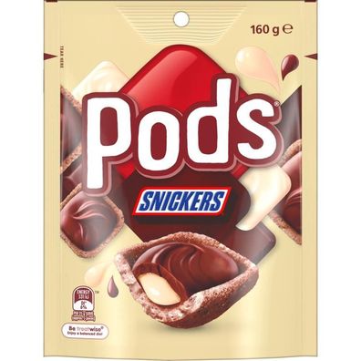 Mars Pods Snickers Schokolade - Australian Import 160 g