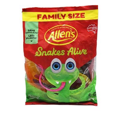Allen's Snakes Alive Fruchtgummi Family Size 405 g