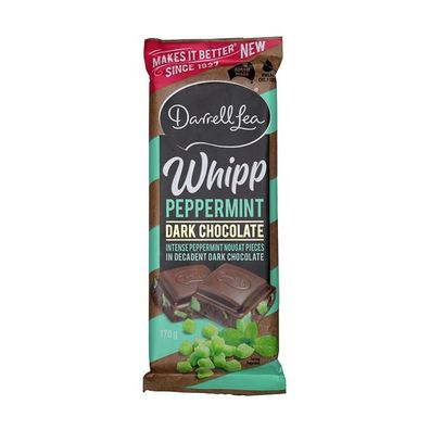Darrell Lea Whipp Peppermint Dark Chocolate 170 g