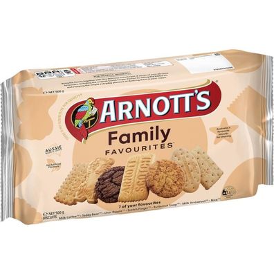Arnott's Family Favourites Assorted Biscuits 500 g