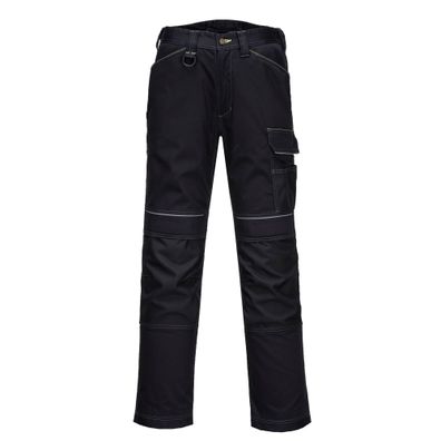 Portwest PW3 Arbeitshose Größe 36 Schwarz T601BKR36