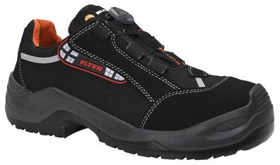 ELTEN Sicherheitsschuhe SENEX BOA ESD S3 Schwarz Rot Größe 39