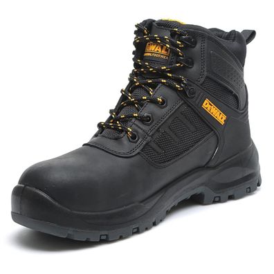 DEWALT Douglas Sicherheitsstiefel Herren Schwarz Leder Größe 44