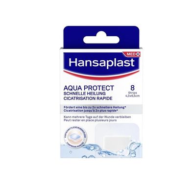 Hansaplast Aqua Protect Schnelle Heilung 8 Strips