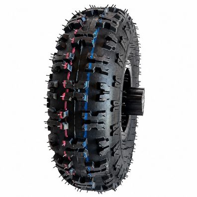 Komplettrad Kinderquadreifen Quadreifen Reifen 4.10-4 Kinderquad Kinder Schwarz