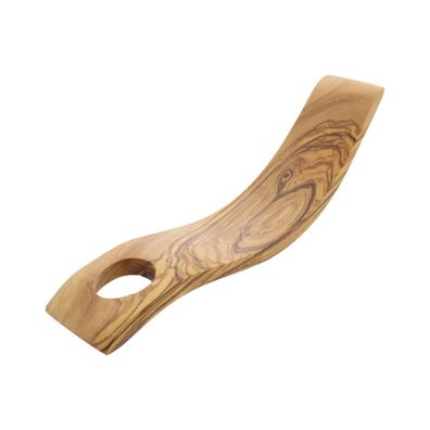 Geschenk Weinflaschen Ständer / Halter aus Olivenholz