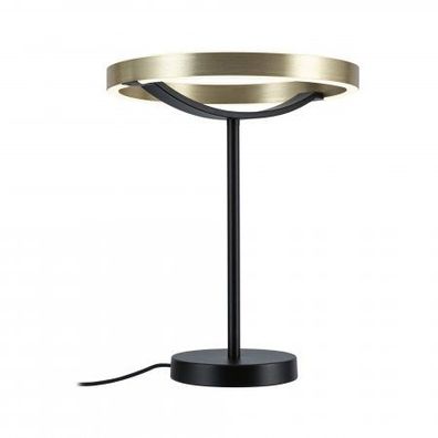 Paulmann 94925 LED Tischleuchte Melira 2700K Schwarz Gold dimmbar