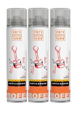 3 x Anticarbon Aerosolreiniger zur Entkokung von Kolbenringen 320ml