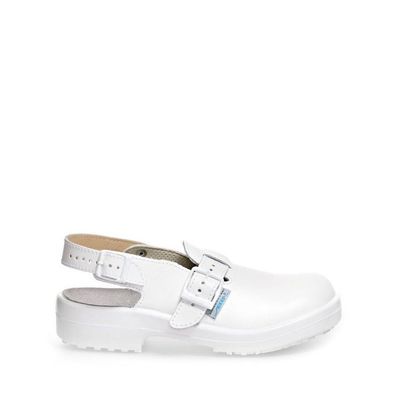 Abeba Sicherheitsschuhe Classic Sicherheitsclog – Leder, Src Rutschhemmung,
