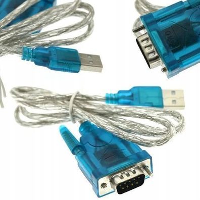 Rosfix USB-zu-RS232 Adapter CH340 – 0,8?m Kabel | 1?Mbps, Win 98–10