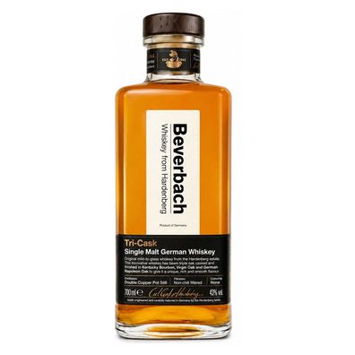 Beverbach by Hardenberg Tri-Cask Single Malt German Whiskey 43% Vol. 0,7 l