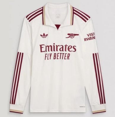 FC Arsenal London Trikot Langarm Auswärtstrikot 25/26 Größen S-M-L-XL-XXL Neu