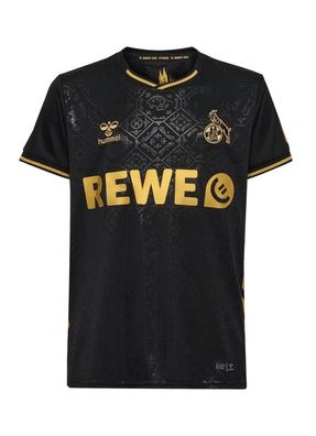 1. FC Köln Trikot Ausweich 777 Dom 2025/26 Schwarz Größe S-M-L-XL-XXL-XXXL Neu