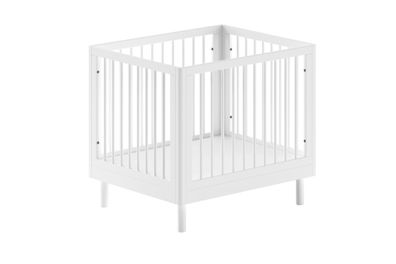 Laufgitter 75x95 Keeley Buche Baby Weiß Massivholz Komfort Sicher