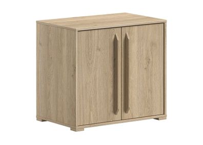 Kommode Keelia Eiche 2 Türen für halbhohes Bett