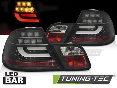 LED Upgrade Design Rückleuchten passend für BMW 3er E46 Coupe 03-06 Schwarz