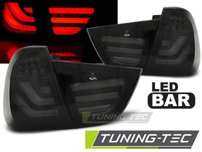 LED Lightbar Design Rückleuchten passend für BMW 3er E91 LCI Touring 09-11 schwarz