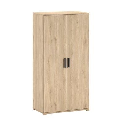 Kleiderschrank Keelia Eiche 2 trg mit Kleiderstange