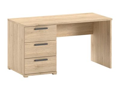 Schreibtisch Keelia Eiche 140x65 mit Schubladen