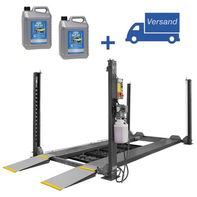 Twin Busch ® 4 Säulen Parkhebebühne 3600kg - GREY-Line - TW436P-G