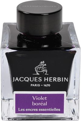 Jacques Herbin 13173JT - Tintenflakon 50 ml Essentielles, für Füllfederhalter und Tin