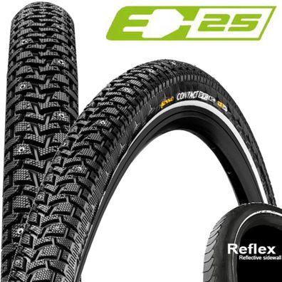 Continental Reifen "Contact Spike" Draht, 3x 180 T 32-622 (28" x