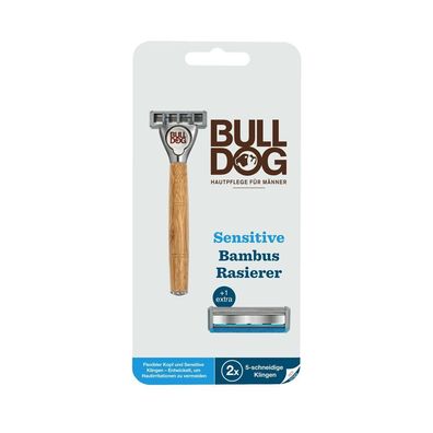 Bamboo Sensitiv e shaver + 2 spare heads