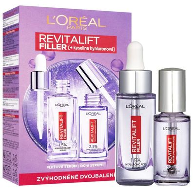 L'Oréal Paris Revita l ift Filler Hyaluronsäure Gesichtspflege-Geschenkset
