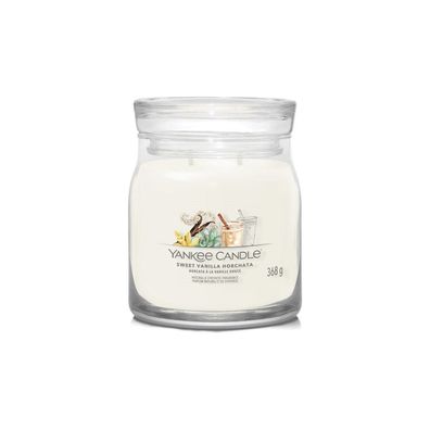 Duftkerze Signature Glas mittel Sweet Vanilla Horchata 368 g
