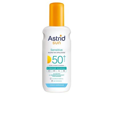 Bräunungsmilch in Spray Sensitiv SPF 50+ Sun 150 ml