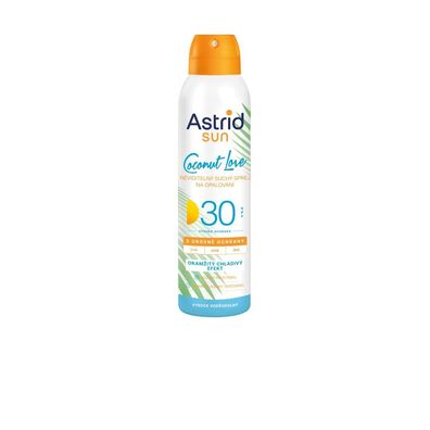 Unsichtbares Trockenspray für die Bräunung SPF 30 Sun 150 ml