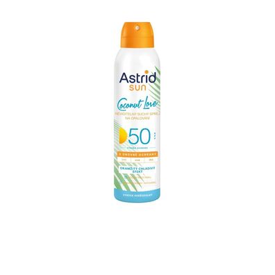 Unsichtbares Trockenspray für die Bräunung SPF 50 Sun 150 ml