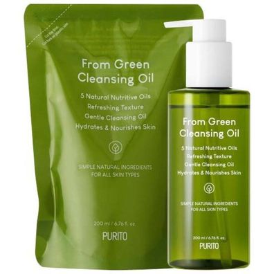 Von Green Cleansing Oil Set Hautpflege-Geschenkset