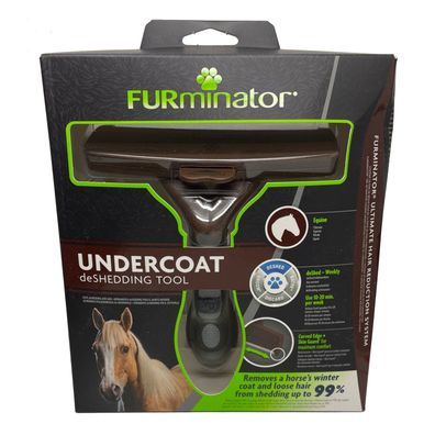 FURminator - Pflege Werkzeug für Pferde - Fellwechselbürste