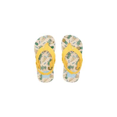 REEF Kleinkinder Flip Flop Little Ahi hawaiian pizza - Größe: 10 (26)