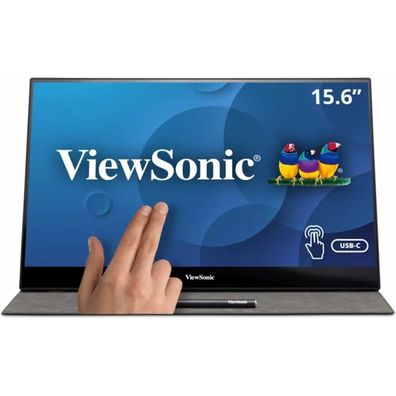 ViewSonic TD1655 Monitor 39,6 cm (15,6 Zoll) schwarz