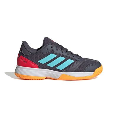 ADIDAS Ligra 8 K Handballschuhe Volleyball Indoor Kinder Grau/Bunt