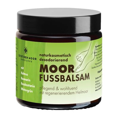CristinenMoor Moor Fußbalsam mit Naturmoor zur täglichen Fußpflege 110ml